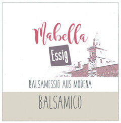 Mabella Essig BALSAMESSIG AUS MODENA BALSAMICO