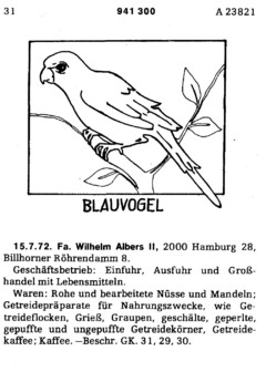 BLAUVOGEL