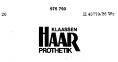 KLAASSEN HAAR PROTHETIK