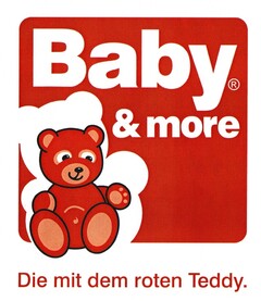 Baby & more Die mit dem roten Teddy.