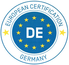EUROPEAN CERTIFICATION * GERMANY DE