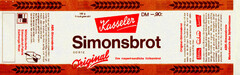 Kasseler Simonsbrot SORTE Original Das magenfreundliche Vollkornbrot