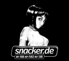 snacker.de ANY FOOD ANY PLACE ANY TIME