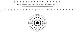 FRANKFURTER FORUM für Wissenschaft und Wirtschaft