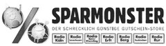 SPARMONSTER DER SCHRECKLICH GÜNSTIGE GUTSCHEIN-STORE