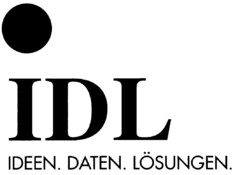 IDL IDEEN. DATEN. LÖSUNGEN.