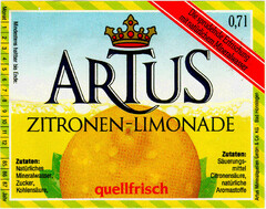 ARTUS ZITRONEN-LIMONADE