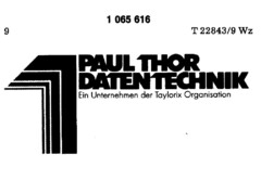 PAUL THOR DATENTECHNIK Ein Unternehmen der Taylorix Organisation