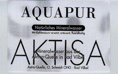 AQUAPUR Natürliches Mineralwasser AKTISA