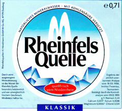 Rheinfels Quelle