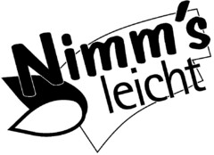 Nimm's leicht