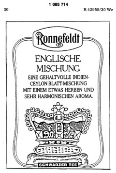 Ronnefeldt ENGLISCHE MISCHUNG