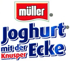 müller Joghurt mit der Knusper Ecke