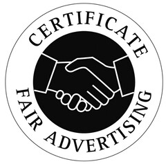 CERTIFICATE FAIR ADVERTISING