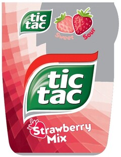 tic tac Strawberry Mix