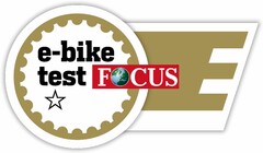 e-bike test FOCUS