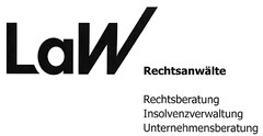 LaW Rechtsanwälte Rechtsberatung Insolvenzverwaltung Unternehmensberatung