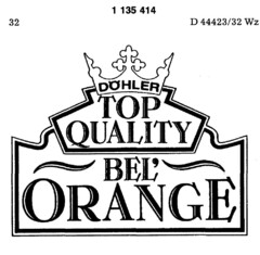 DÖHLER TOP QUALITY BEL` ORANGE