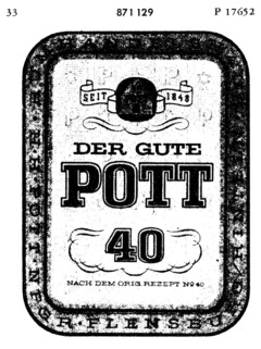 DER GUTE POTT 40