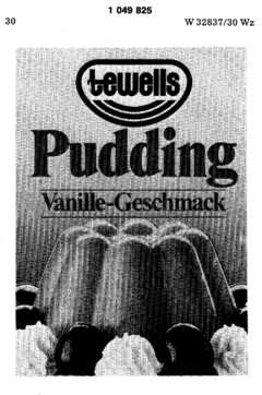 tewells Pudding Vanille-Geschmack