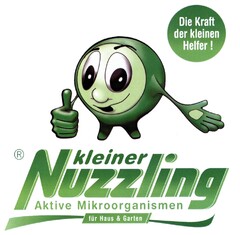 kleiner Nuzzling Aktive Mikroorganismen