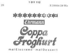 Ehrmann Coppa Froghurt