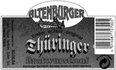 ALTENBURGER Thüringer Bratwurstsenf