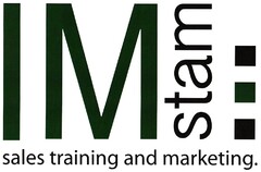 IM stam sales training and marketing.