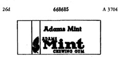 Adams Mint ADAMS Mint CHEWING GUM