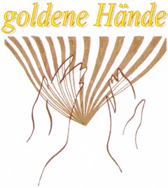 goldene Hände