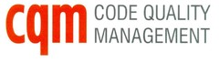 cqm CODE QUALITY MANAGEMENT