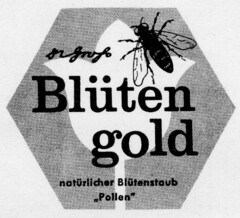 Blüten gold natürlicher Blütenstaub "Pollen"