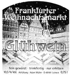 Frankfurter Weihnachtsmarkt Glühwein