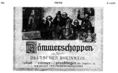 Dämmerschoppen ein feiner DEUTSCHER RHEINWEIN