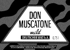 DON MUSCATONE mild DEUTSCHER SEKT b.A.