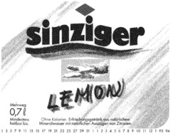 SINZIGER LEMON