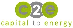 c2e capital to energy