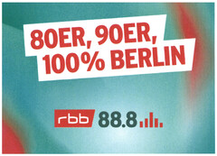 80ER, 90ER, 100% BERLIN rbb 88.8