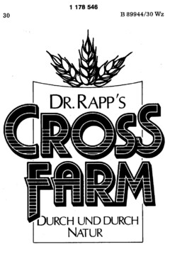 DR. RAPP'S CROSS FARM DURCH UND DURCH NATUR