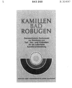 KAMILLEN BAD ROBUGEN