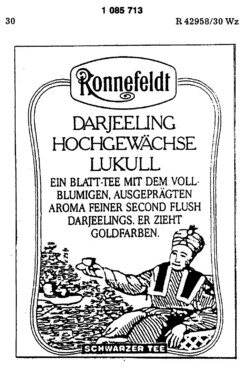 Ronnefeldt DARJEELING HOCHGEWÄCHSE LUKULL