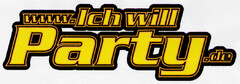 www.Ich will Party.de