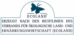 ECOLAND ERZEUGT NACH DEN RICHTLINIEN DES VERBANDS FÜR ÖKOLOGISCHE LAND- UND ERNÄHRUNGSWIRTSCHAFT (ECOLAND)