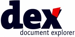 dex document explorer