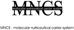MNCS molecular nutriceutical carrier system
