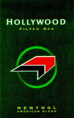 HOLLYWOOD FILTER BOX MENTHOL