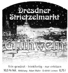 Dresdner Strietzelmarkt Glühwein