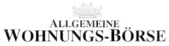 ALLGEMEINE WOHNUNGS-BÖRSE