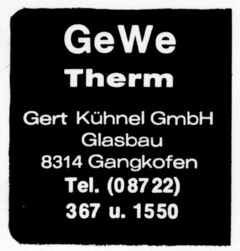 GeWe Therm