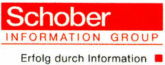 Schober INFORMATION GROUP Erfolg durch Information